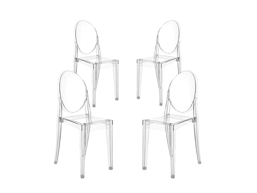 Стул Victoria Ghost Set 4 Chairs