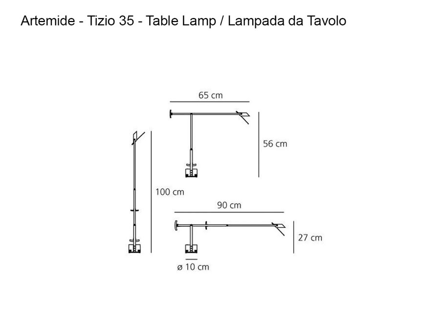 Настольная лампа Tizio 35