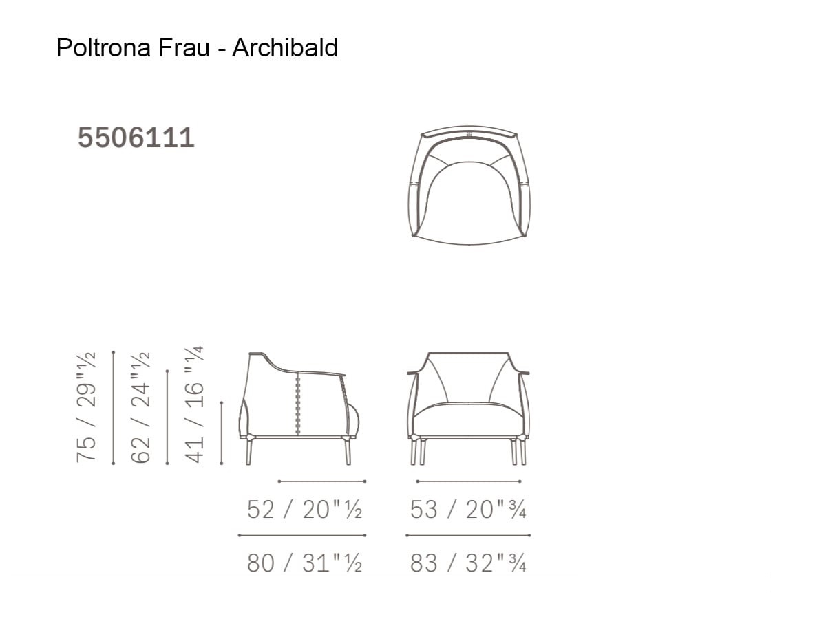 Кресло Archibald