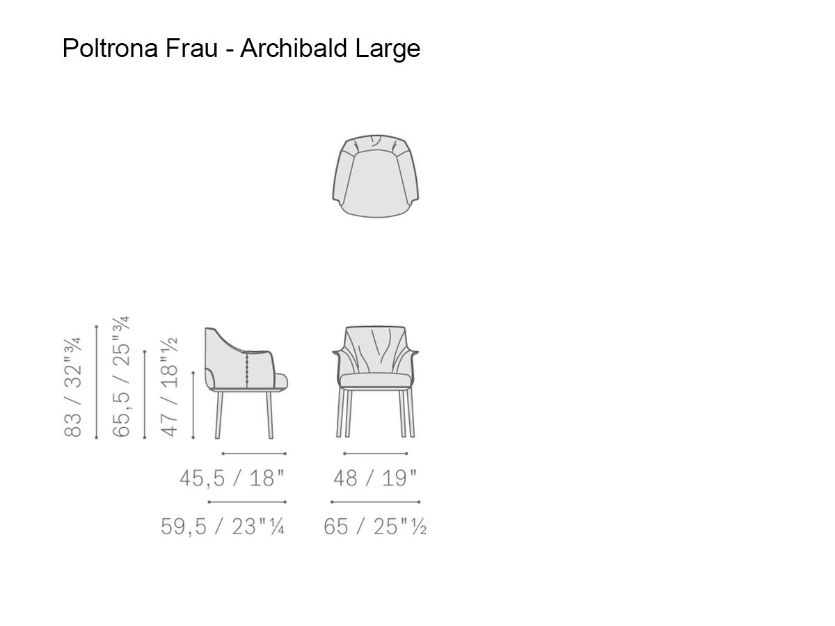 Стул Archibald Dining Large
