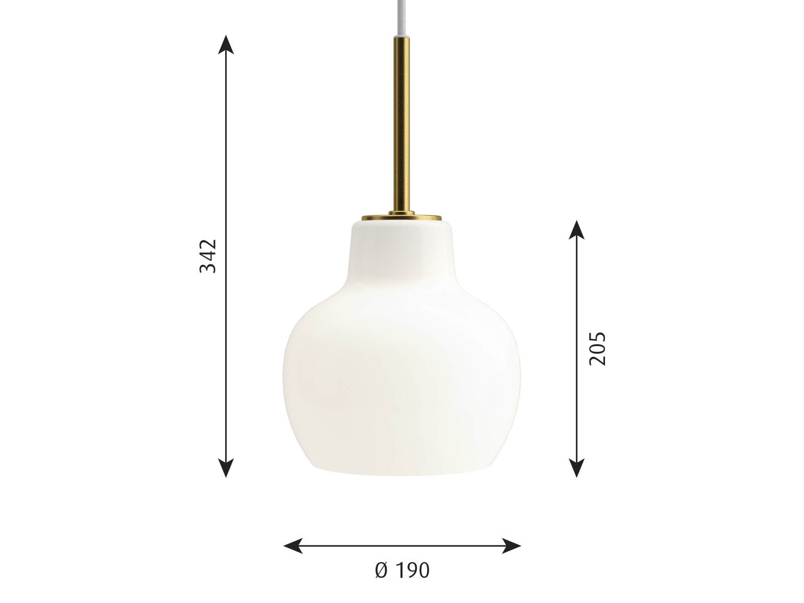 Подвесной светильник VL Ring Crown 1
