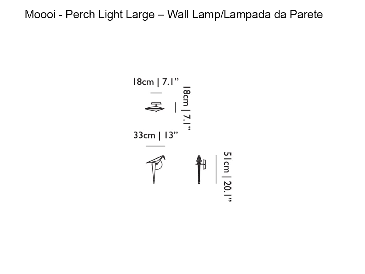 Бра Perch Light, Large