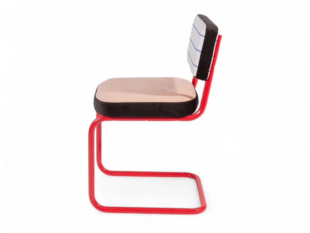 Стул Superchair синяя клетка