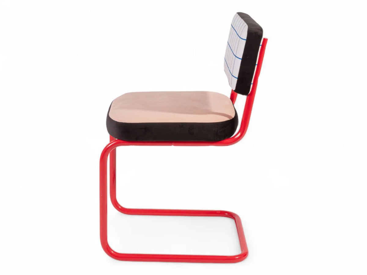 Стул Superchair синяя клетка