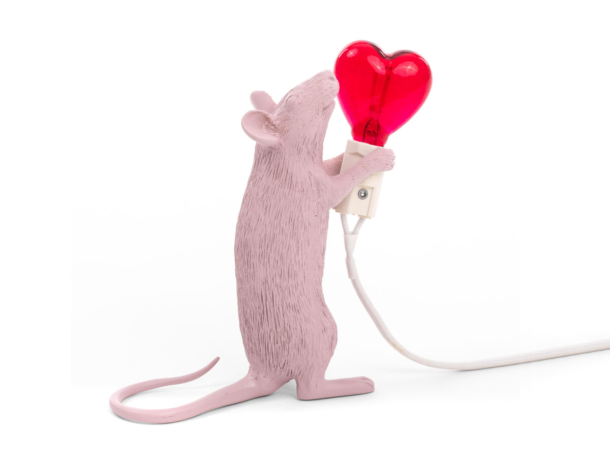 Светильник Mouse лимитированная серия San Valentino