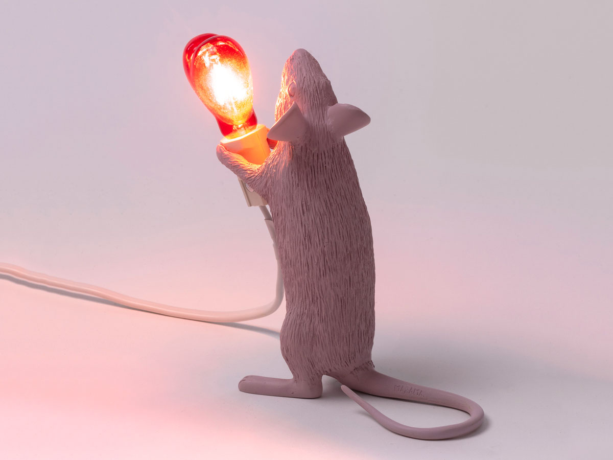 Светильник Mouse лимитированная серия San Valentino