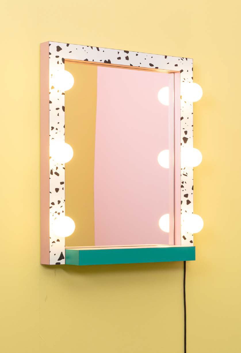 Зеркало Supermirror Terrazzo, настенное