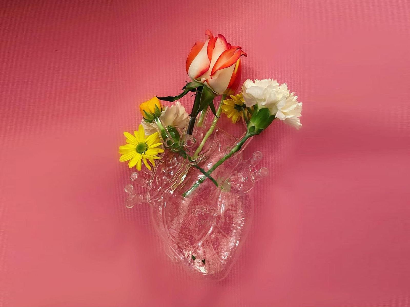 Ваза Love Bloom стекло