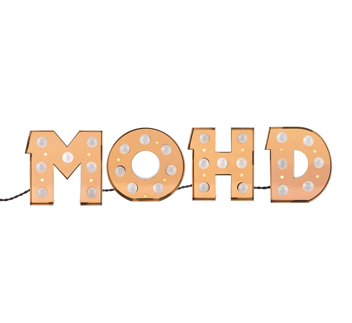 Светильник Caractère Alphabet Lights