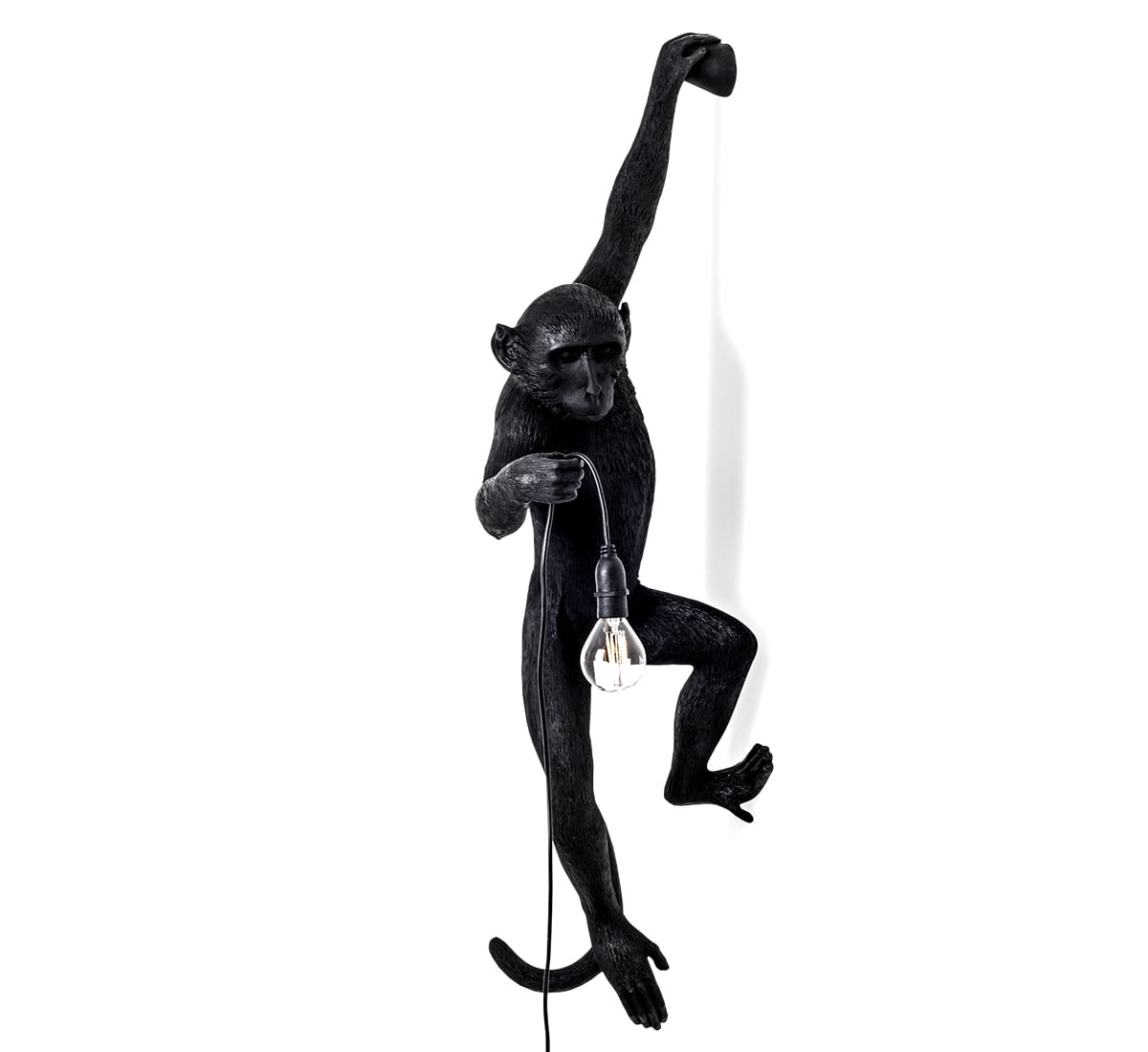 Светильник Monkey, подвесной для улицы · чёрный