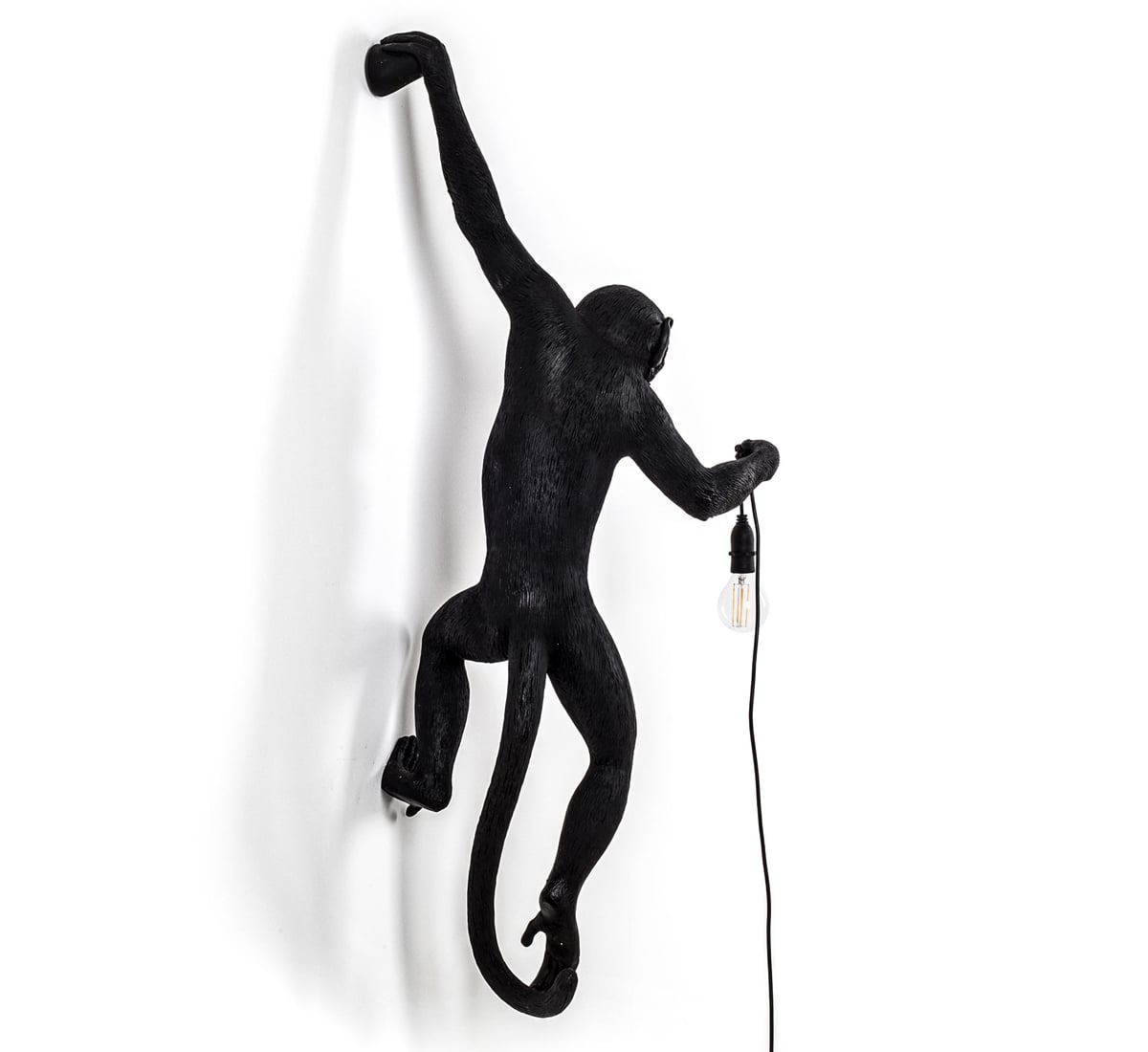 Светильник Monkey, подвесной для улицы · чёрный