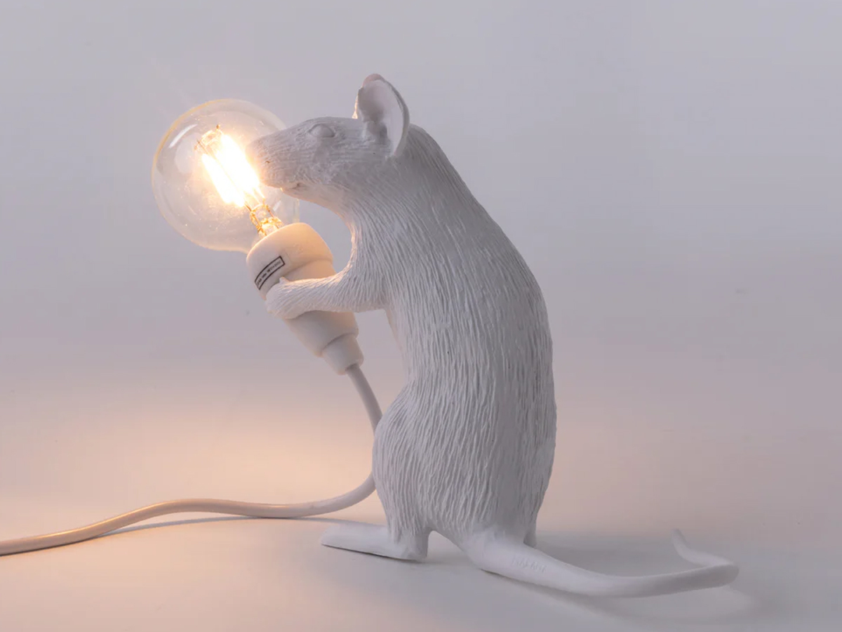 Светильник Mouse Mac сидящий USB