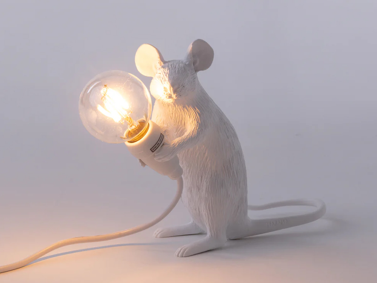 Светильник Mouse Mac сидящий USB
