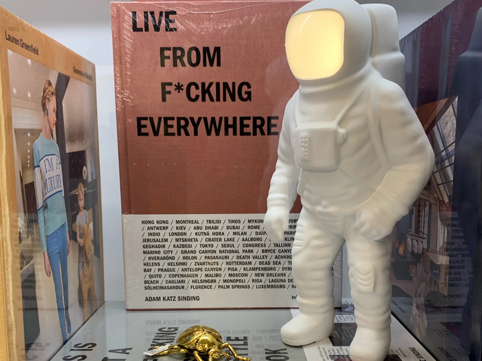 Настольная лампа Flashing Starman