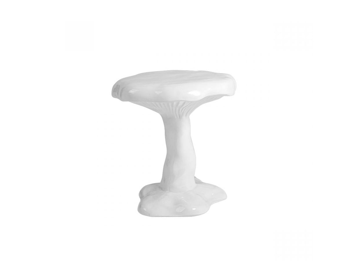 Табурет Amanita белый, для улицы