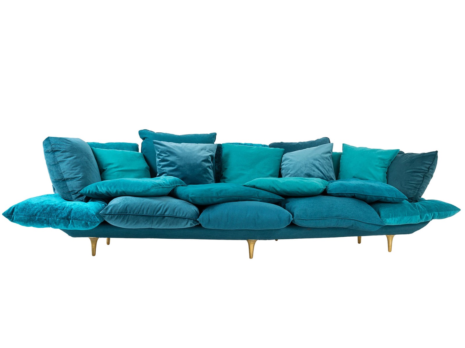 Диван Comfy, бирюзовый