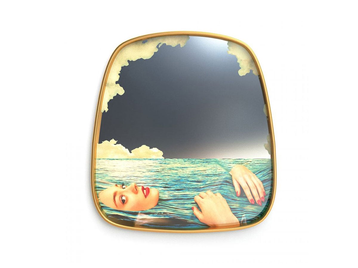 Зеркало Sea Girl дерево