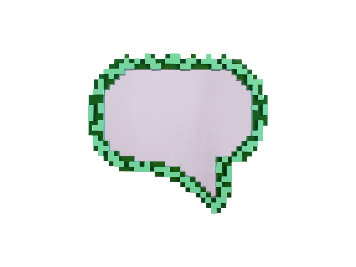 Зеркало Pixel, Messaggio