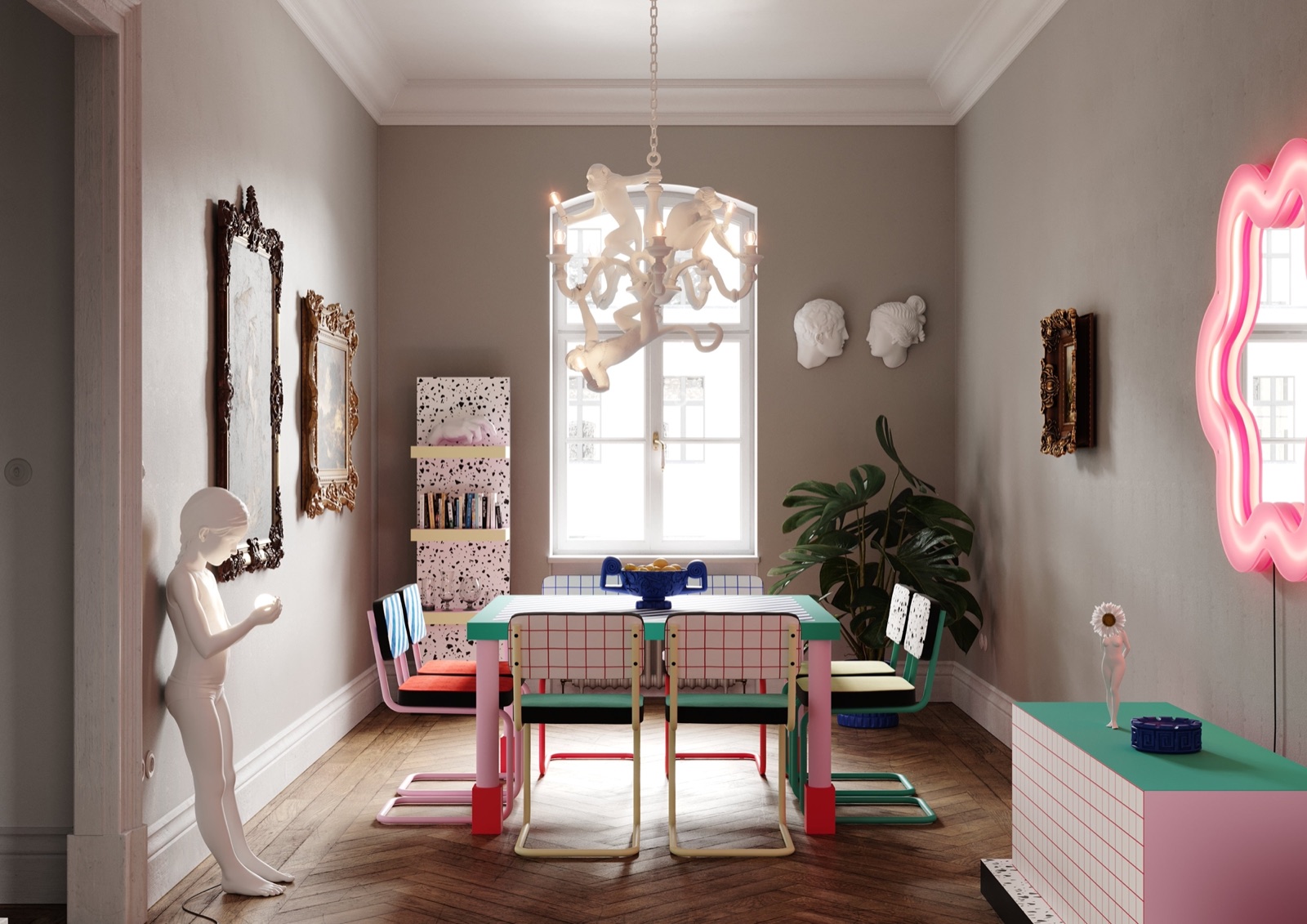Стеллаж Supershelf Terrazzo