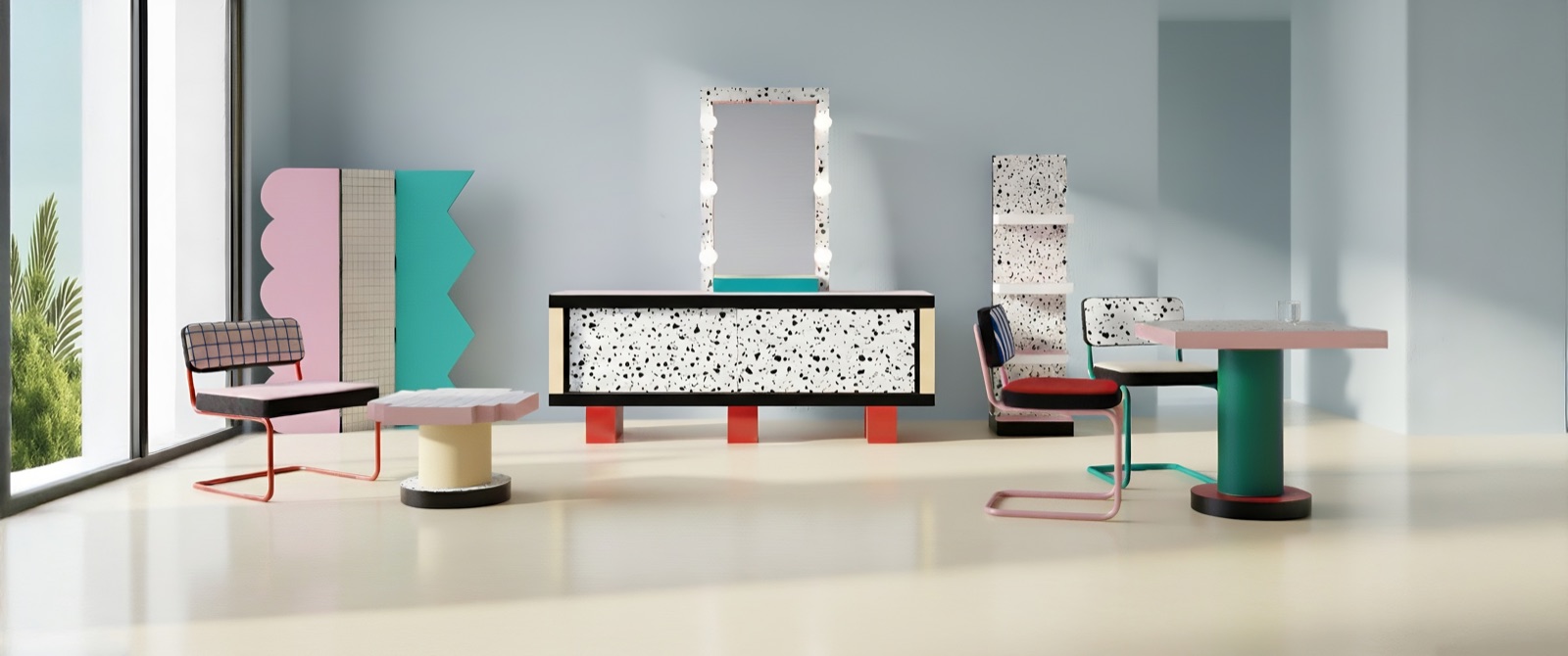 Стеллаж Supershelf Terrazzo