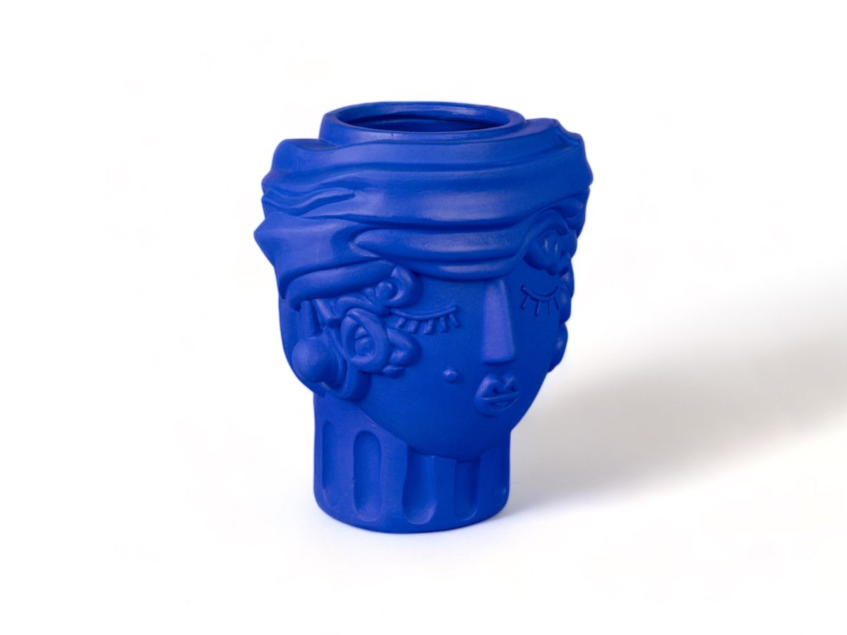 Ваза Magna Graecia Women, синяя