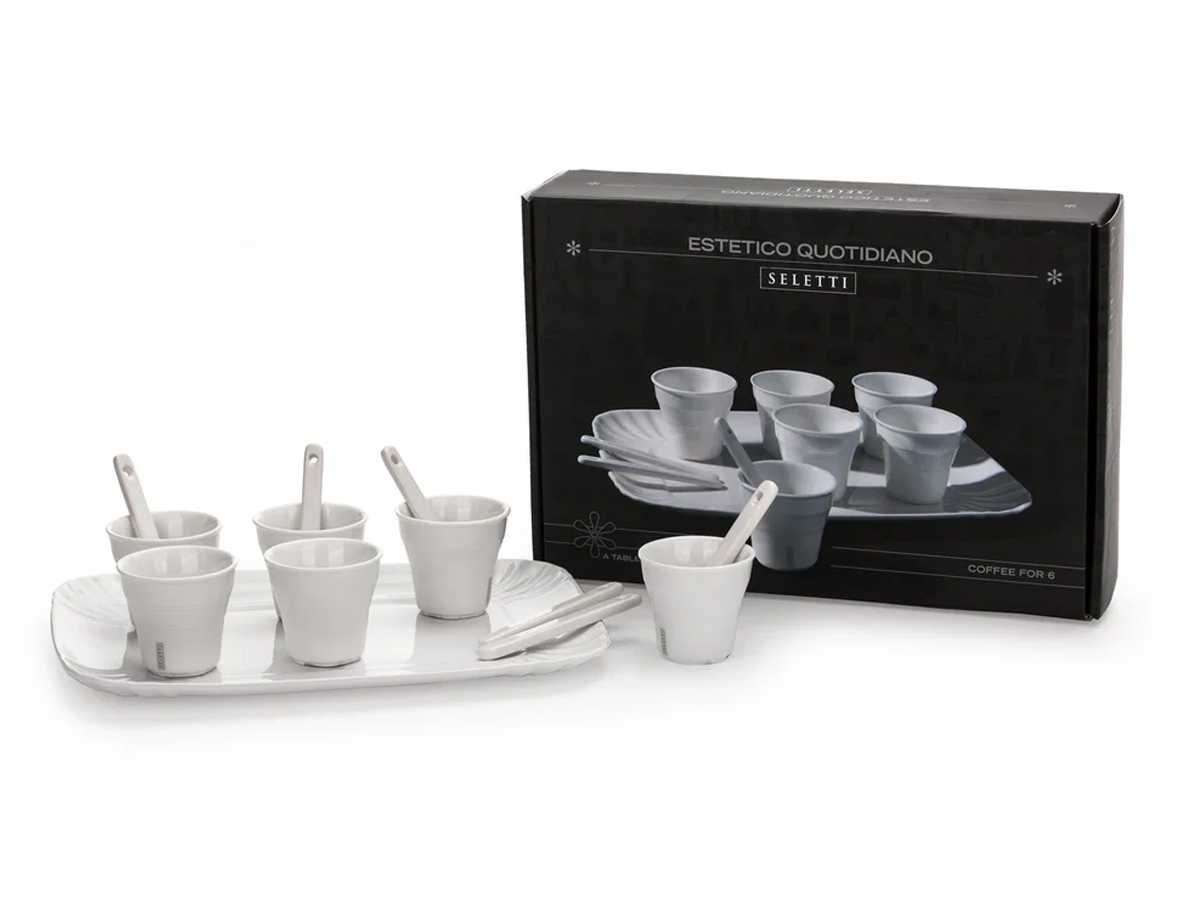 Набор Estetico Quotidiano 6 Coffee Cup Tray, подарочное издание