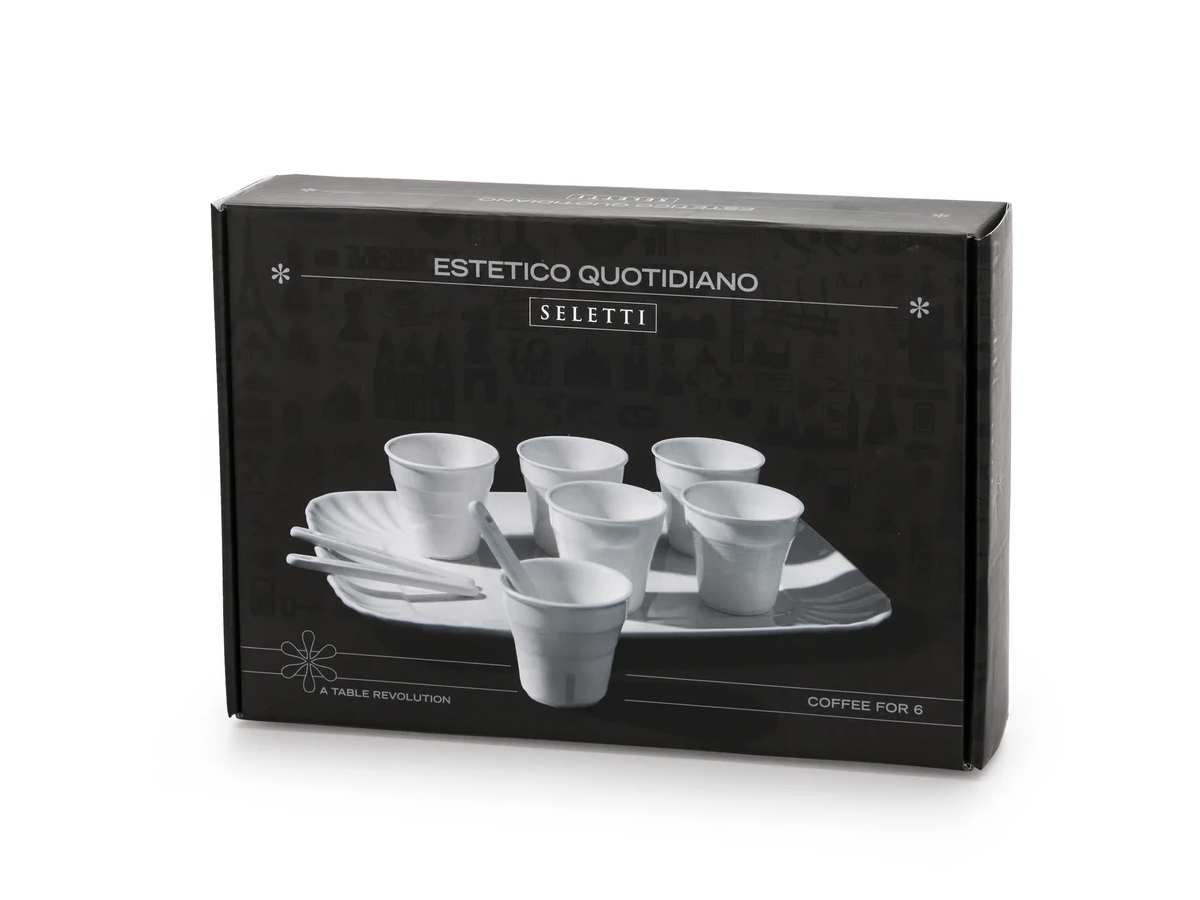 Набор Estetico Quotidiano 6 Coffee Cup Tray, подарочное издание