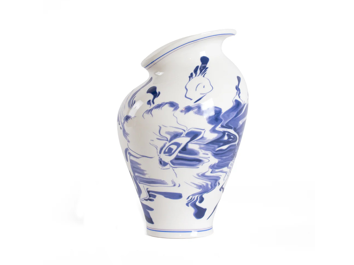Ваза Classics on acid, Floral Delft