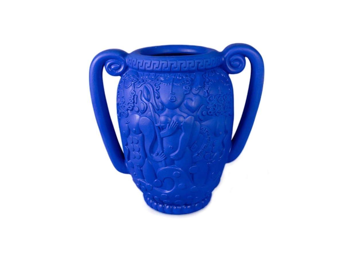 Амфора Magna Graecia, синяя