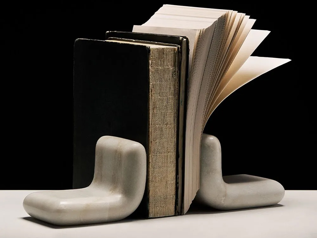 Набор Stone White держатель для книг