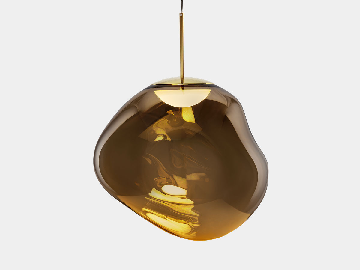 Подвесной светильник Melt LED бронза