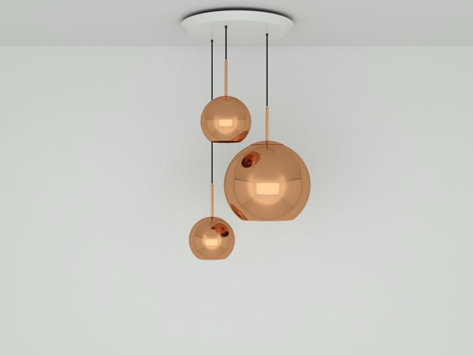 Подвесной светильник Copper Trio System