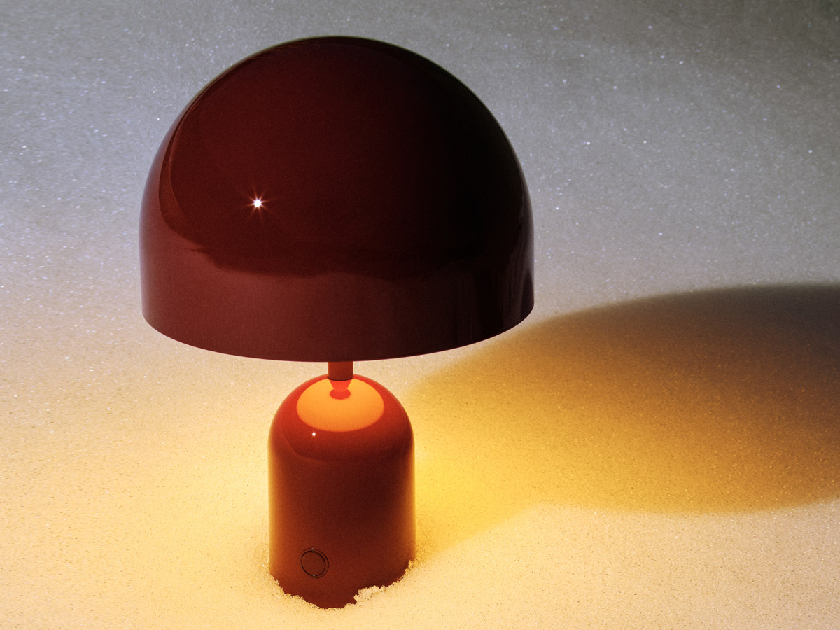 Портативная лампа Bell V2, Burgundy