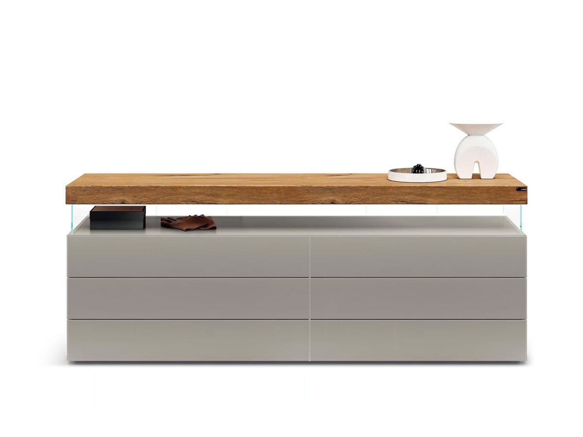 Комод Air, 2140006 стекло глянец Tortora