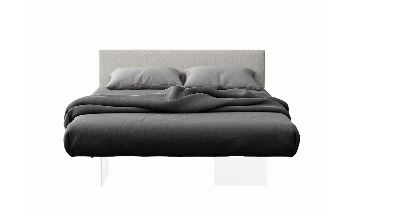 Кровать Air Bed, изголовье на стене