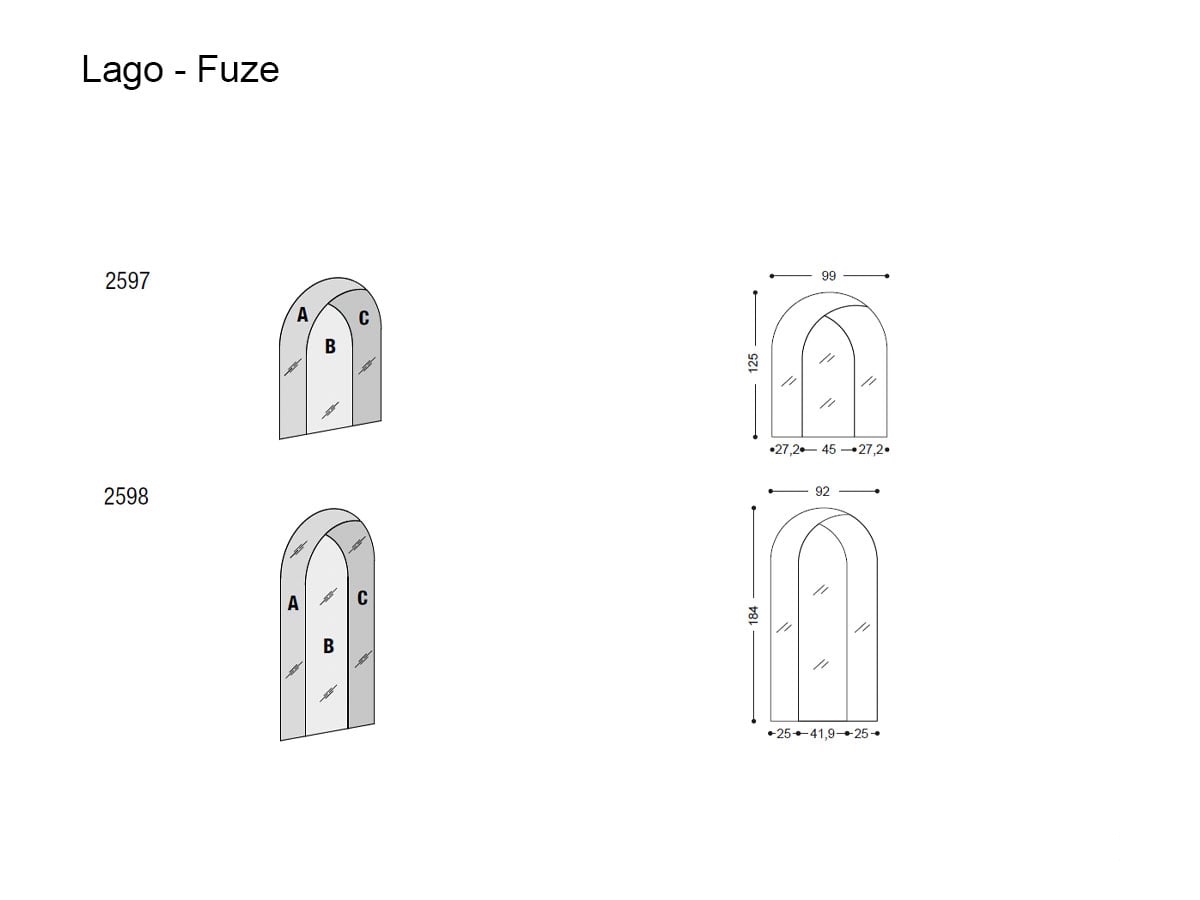 Зеркало Fuze