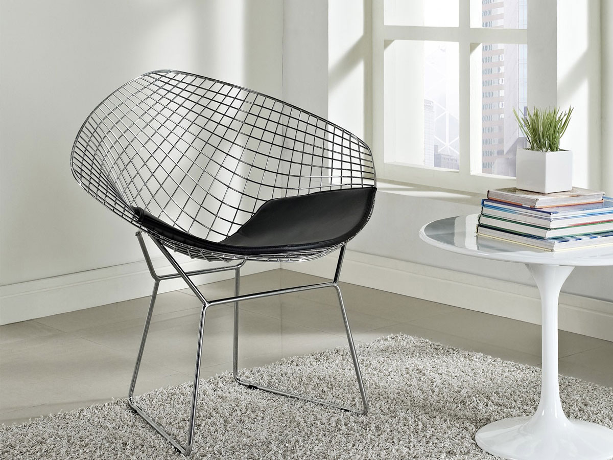 Кресло Bertoia Diamond