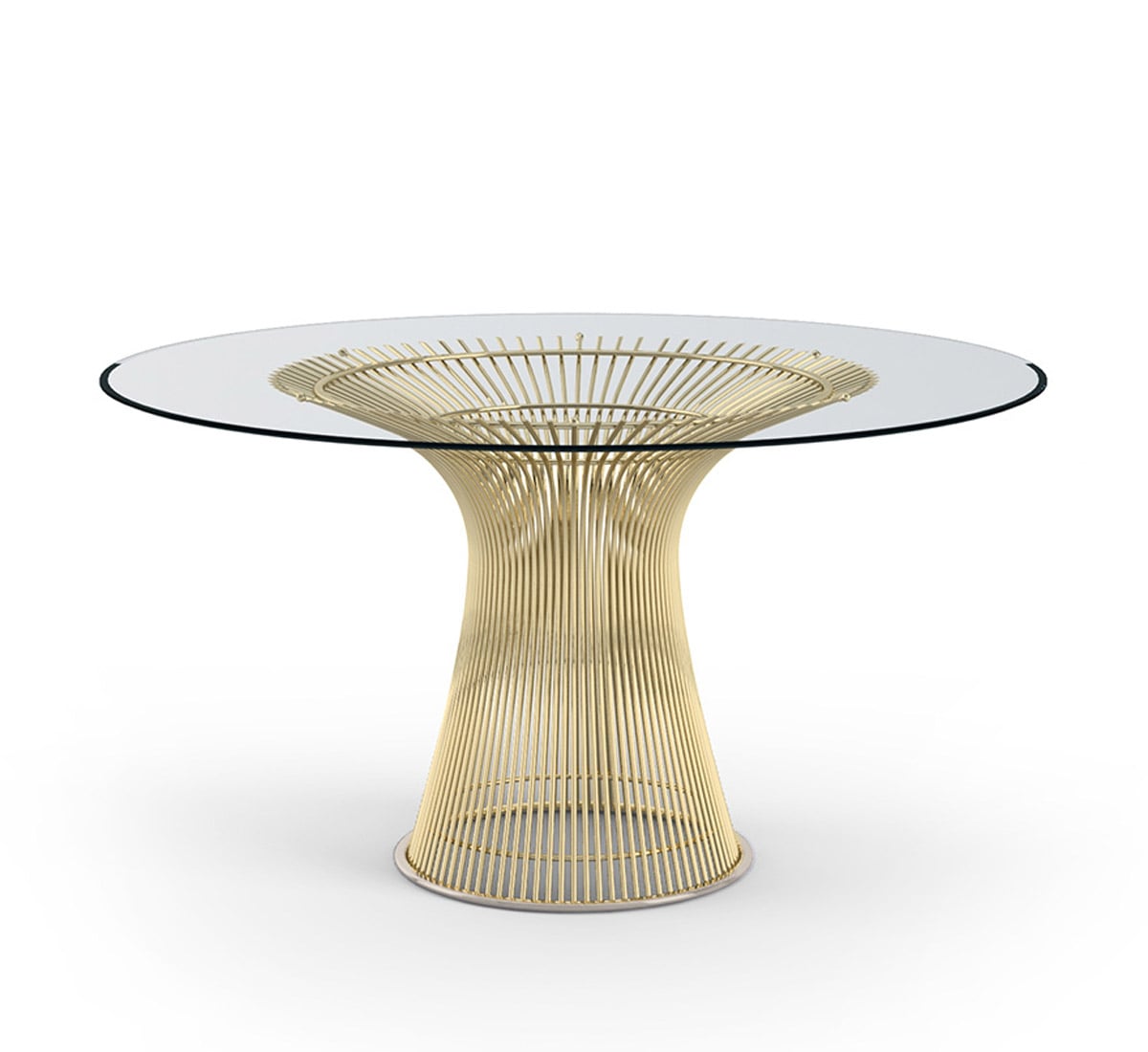 Стол Platner, основание золото