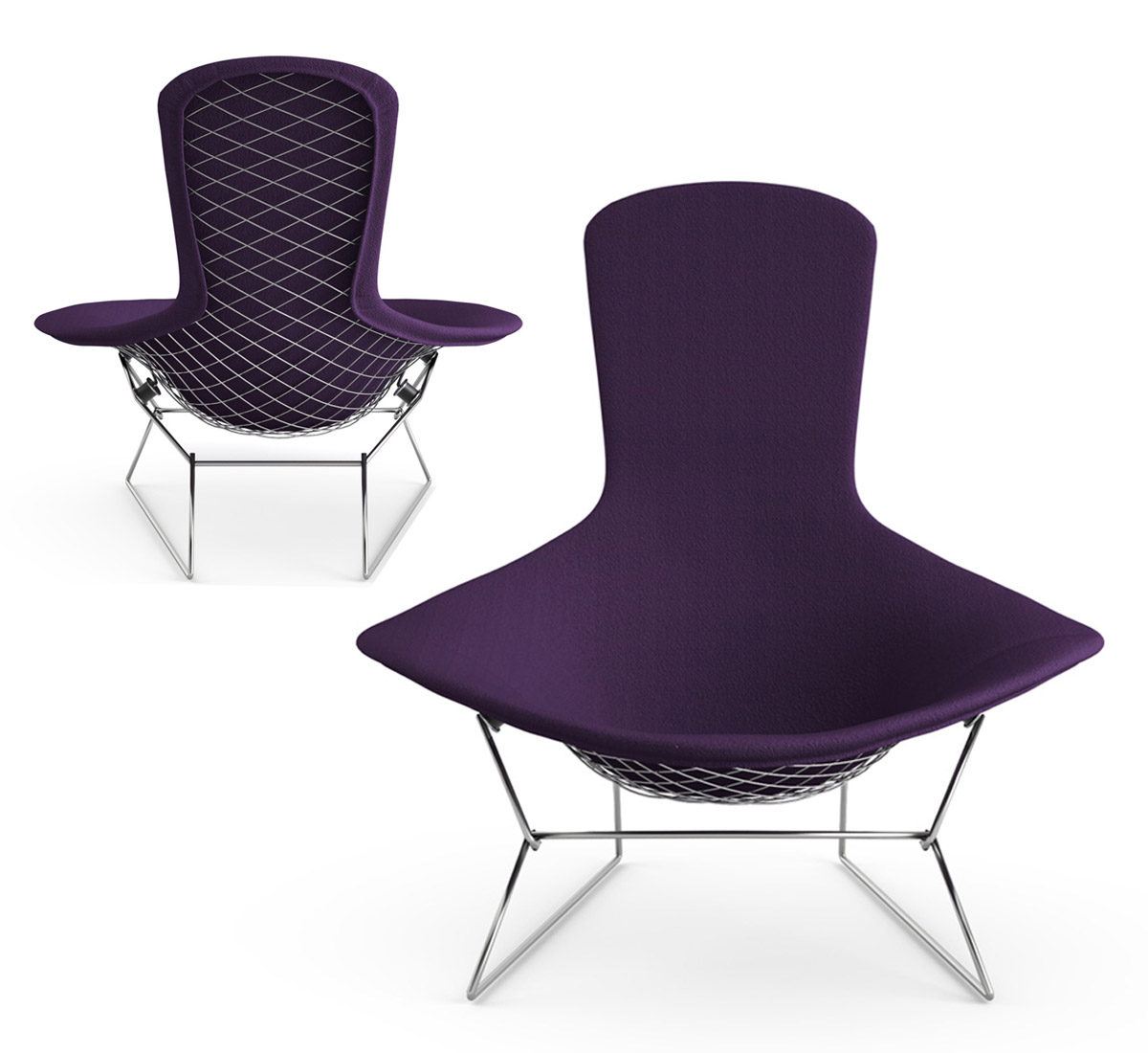 Кресло Bertoia Bird Relax