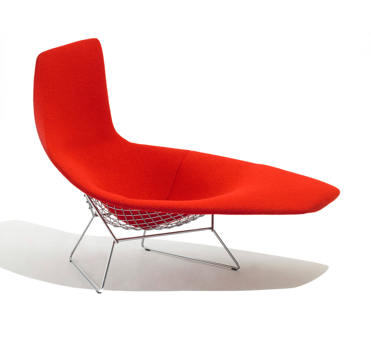 Кресло Bertoia Asimmetrica в обивке