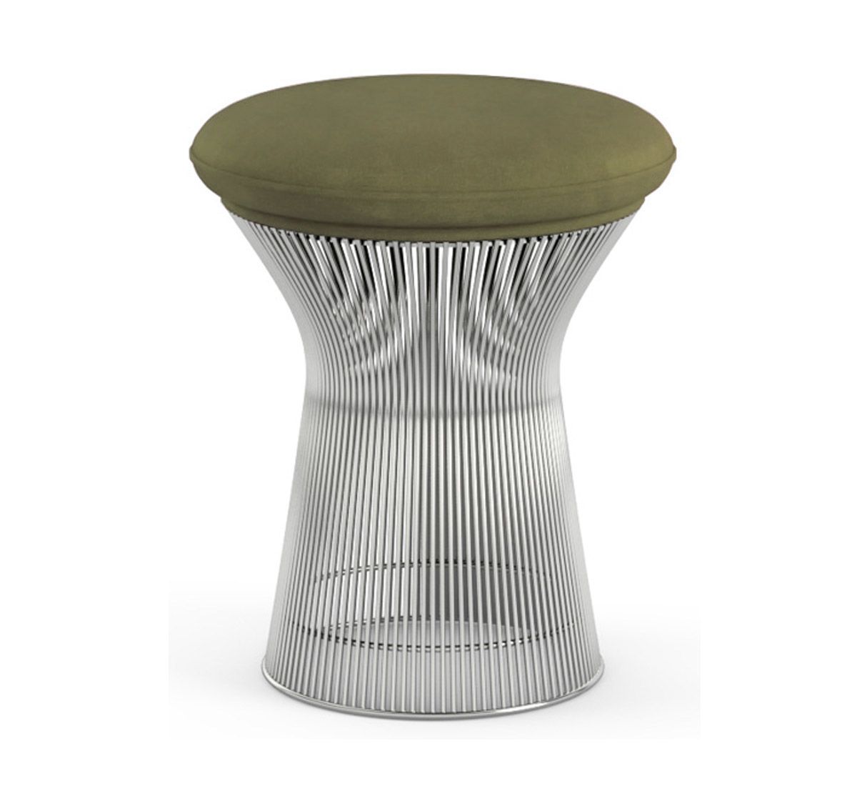 Табурет Platner Velvet 49 Sage