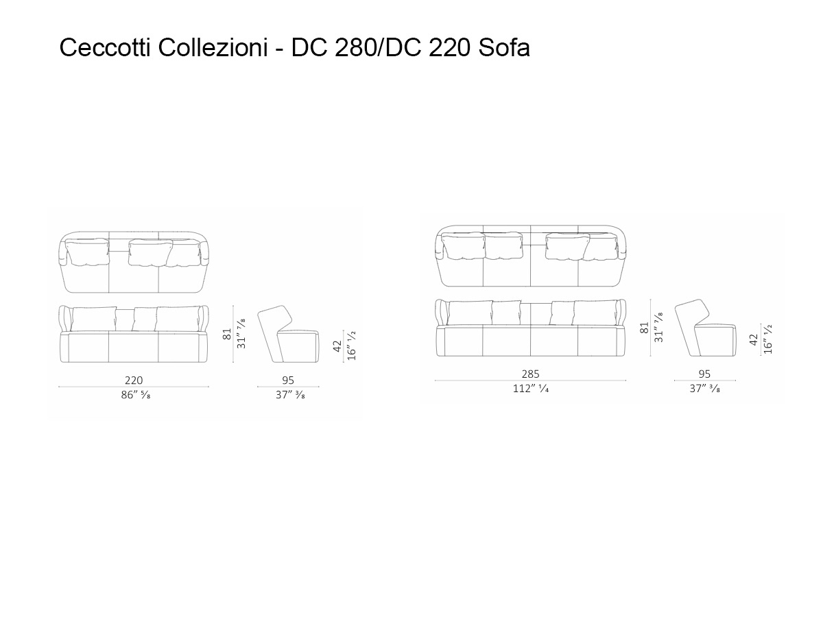 Диван DC 220 / DC 280