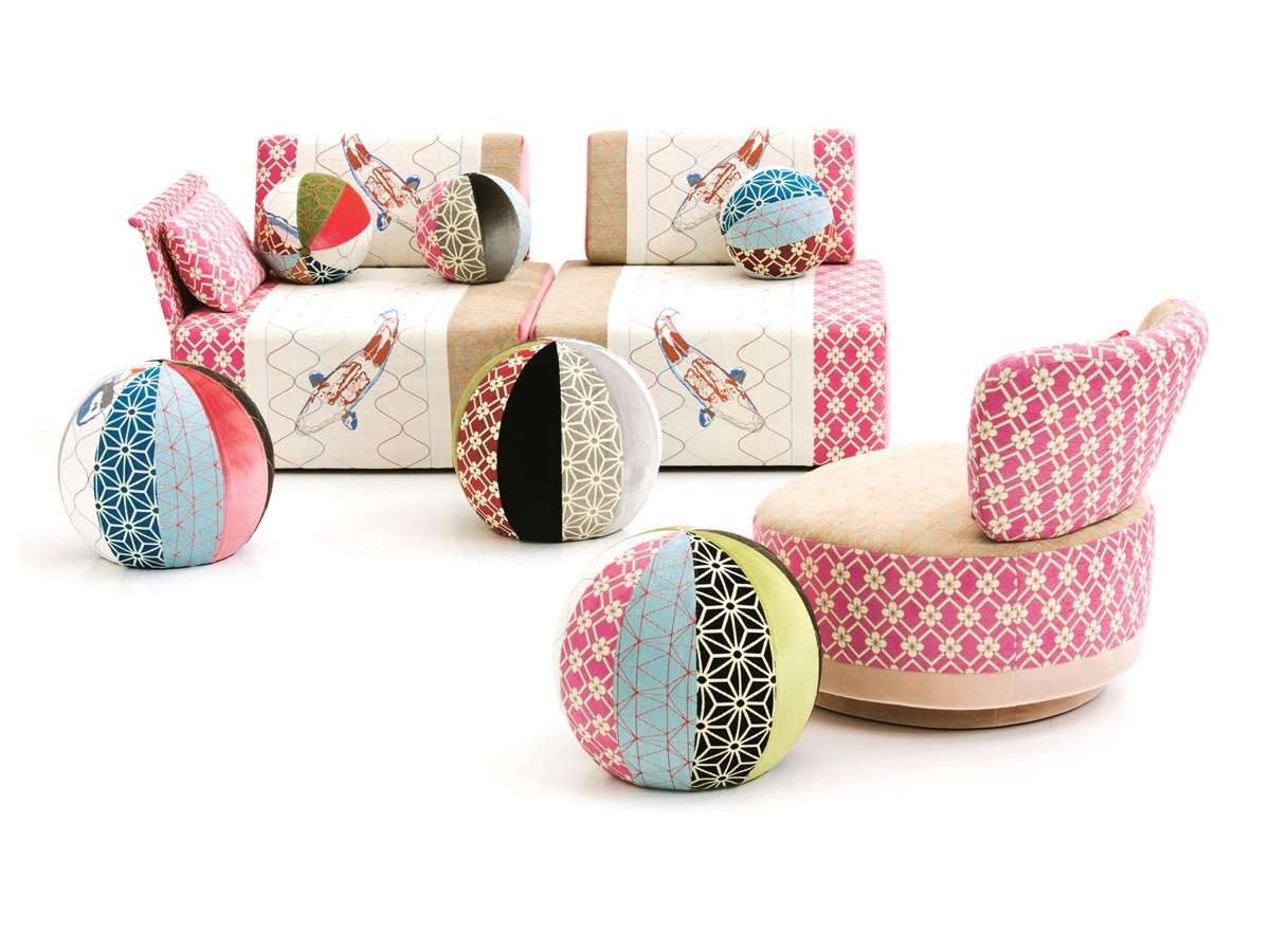 Пуф Sushi Joy, Patchwork