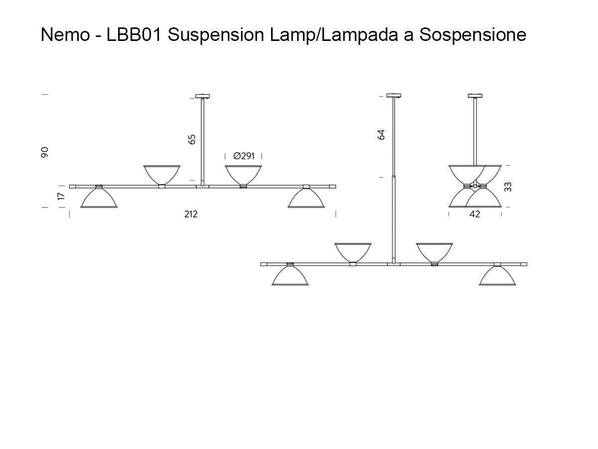 Подвесной светильник LBB 01
