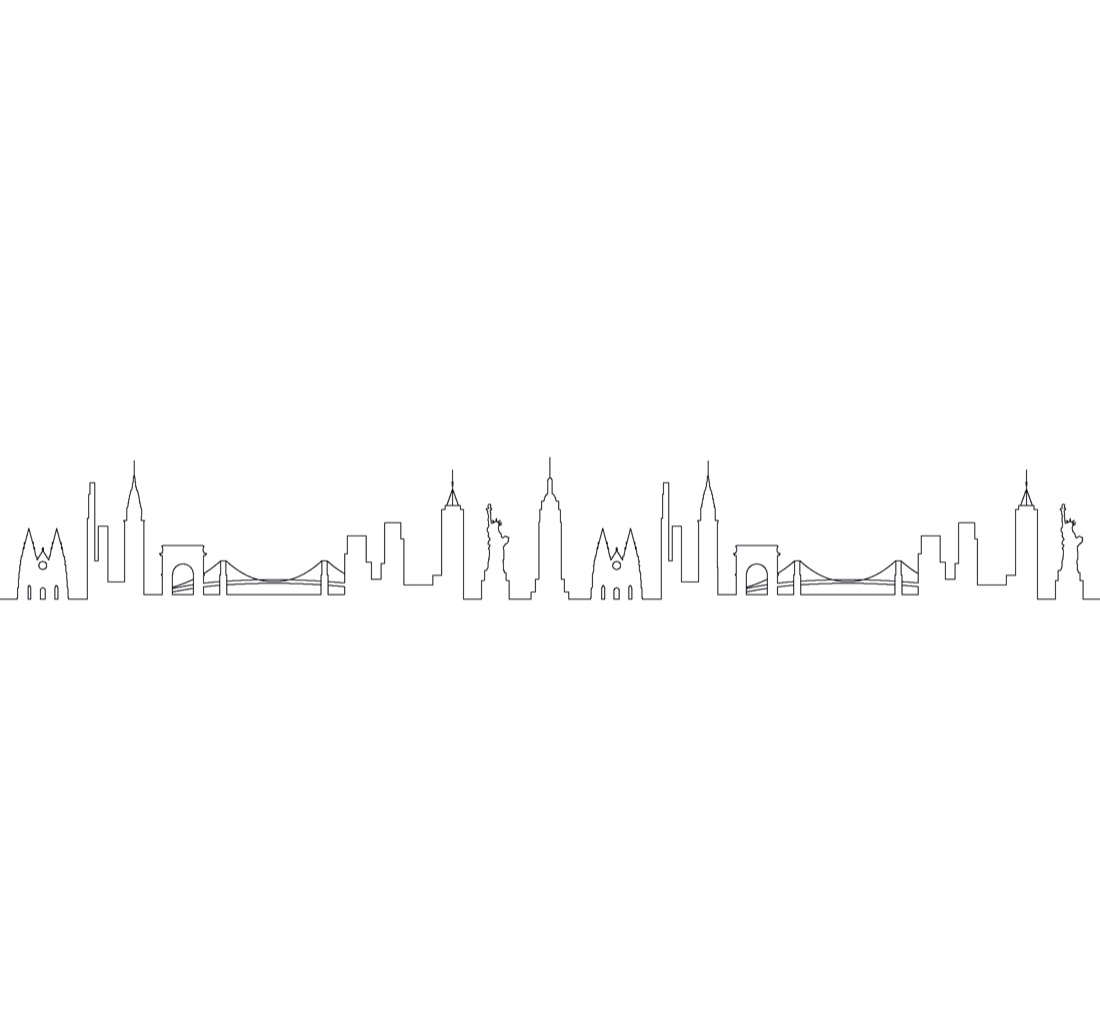 Набор столовых приборов Mood Skyline YORK, 24 предмета, посеребрение
