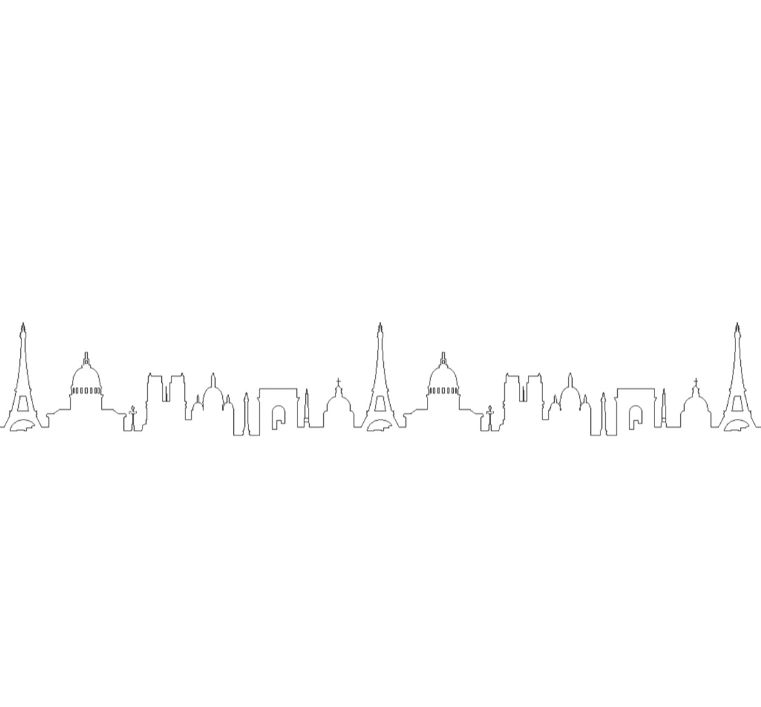 Набор столовых приборов Mood Skyline PARIS, 24 предмета, посеребрение
