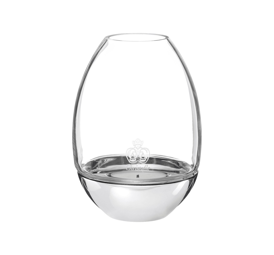 Штормовой фонарь MOOD Clear Glass, нержавеющая сталь