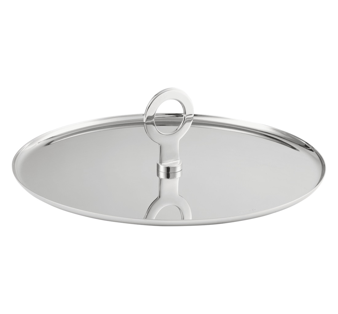 Закусочная тарелка Oh de Christofle, нержавеющая сталь