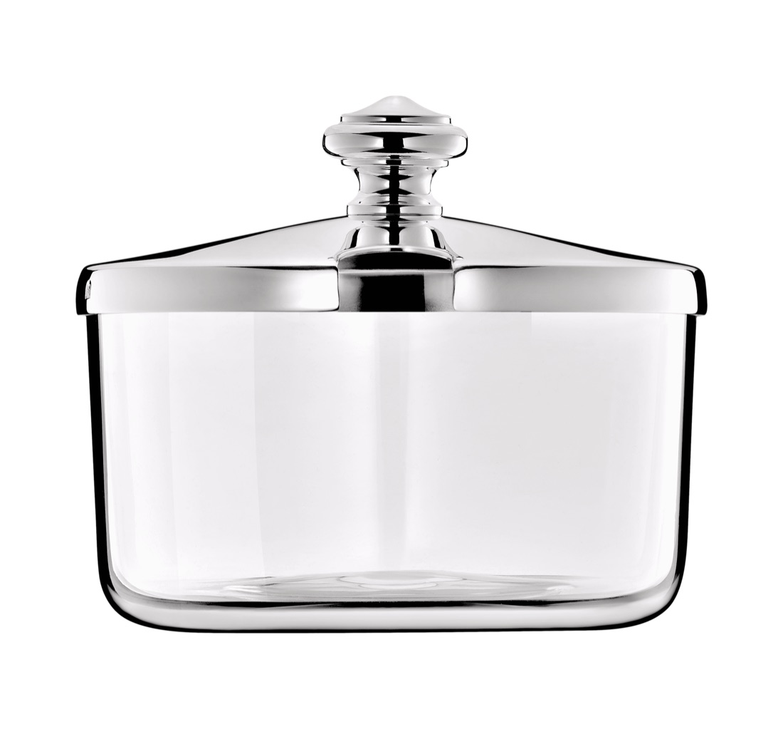 Ёмкость для сыра и закусок Albi Lidded, посеребрение