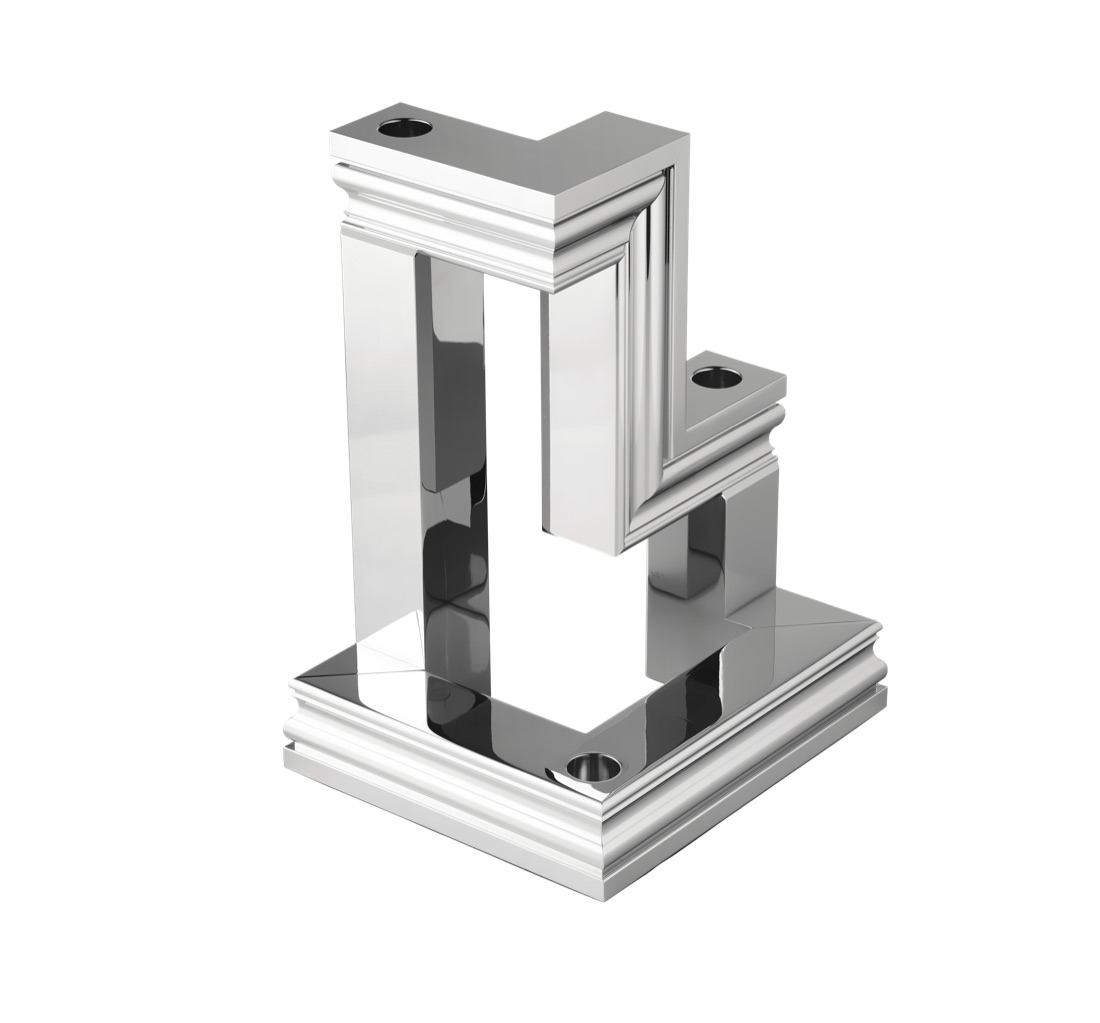 Канделябр Perspectives light Chrome Aluminium